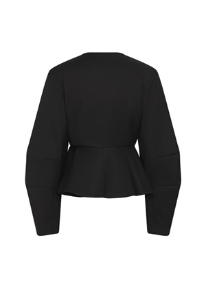 Paula bluse Sort Gestuz 